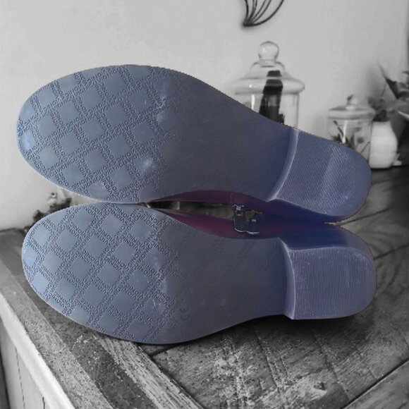 FINAL SALE  Vionic Millie Wine Boots Size 8, Leather Zip Up, Leather Upper - Picture 5 of 6